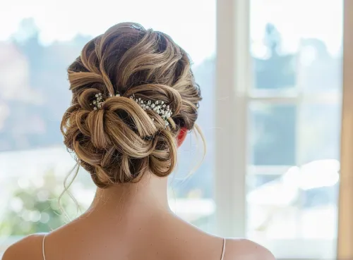hairstylist for wedding