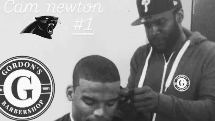 Celebrity NfL Barber Moo Gordon business photograph