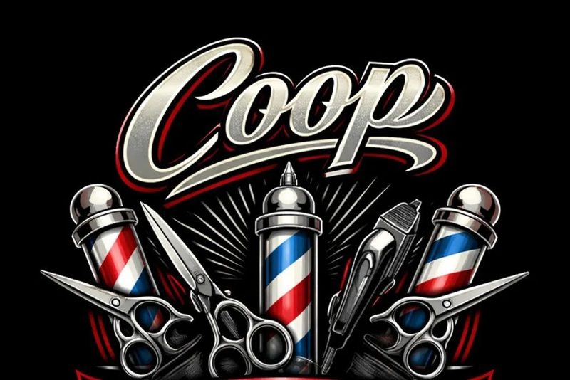 COOP THE BARBER business photograph