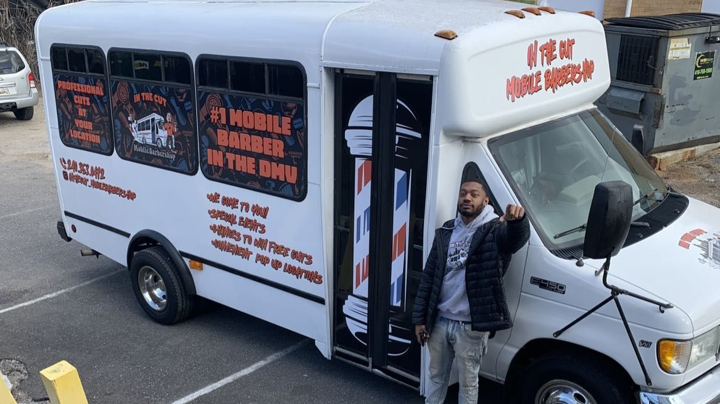 In the Cut Mobile Barbershop business photograph