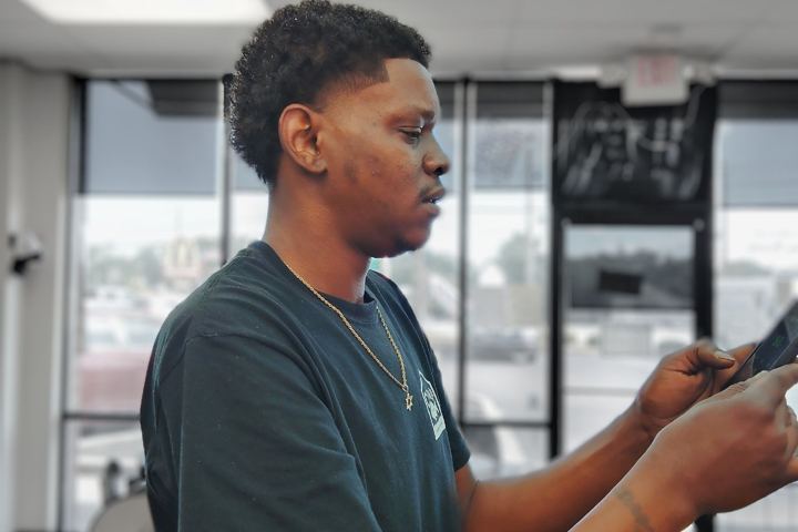 OGT THE BARBER business photograph